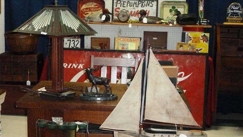 Array of unusual antiques